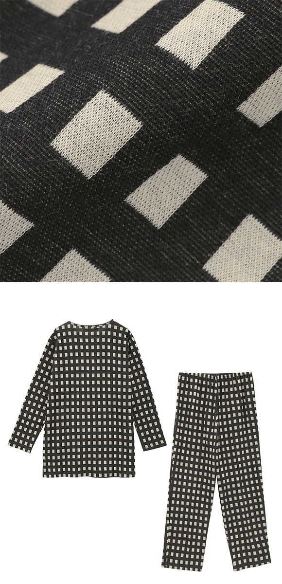 ワコール マタノアツコ ねこ 長袖 パジャマ 上下セット ルームウェア