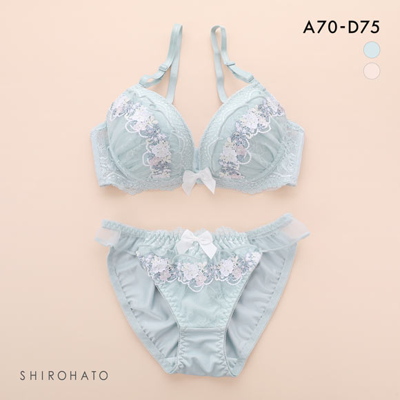 ロマンティックドール ケミカルレース ブラセット ABCD 谷間 L字 脇