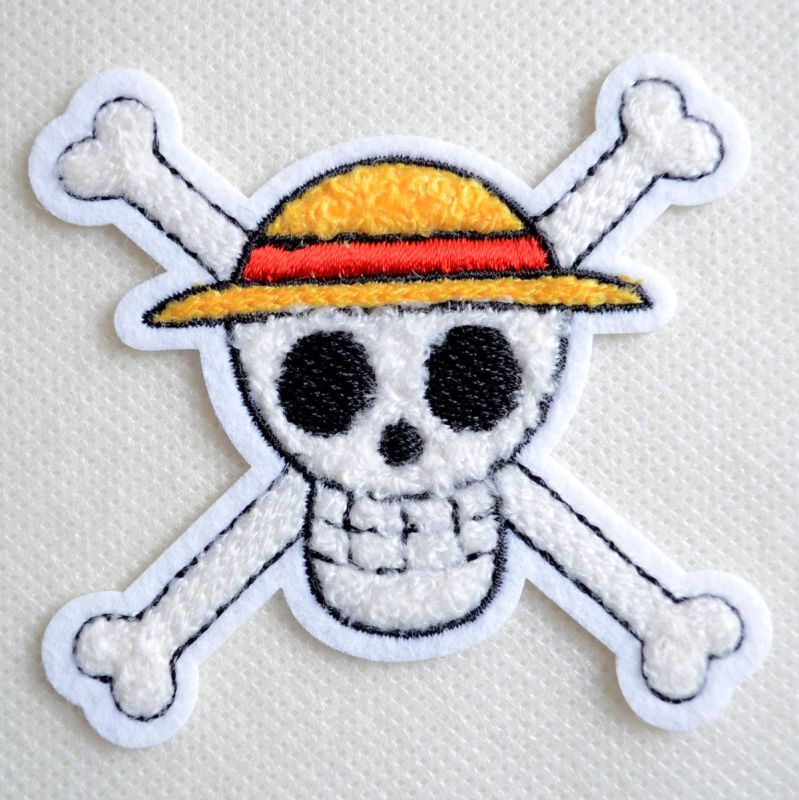 刺繍シール ワンピース ONE PIECE ルフィ サガラ | ワッペン
