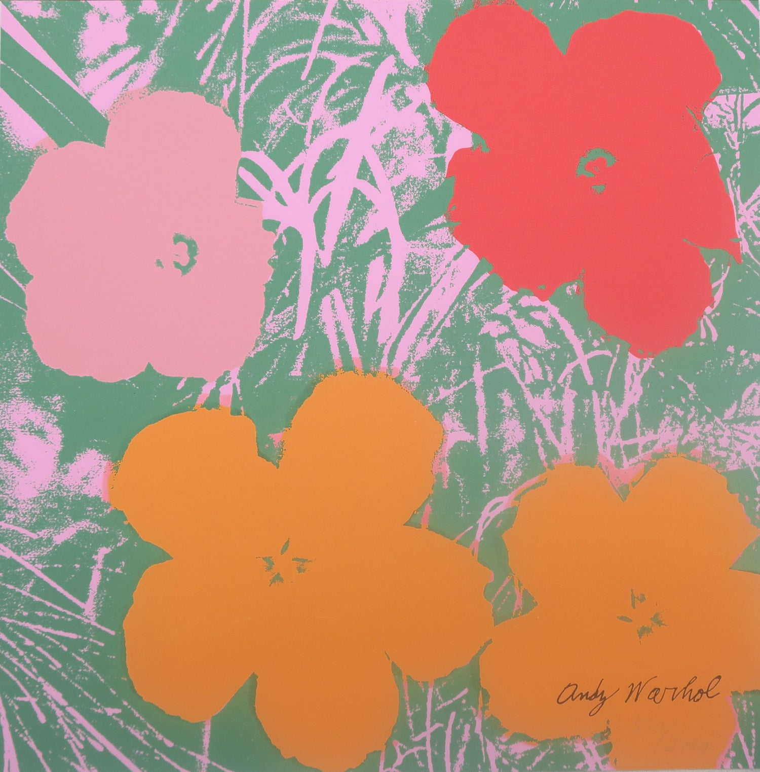 Andy Warhol Flowers Lithograph CMOA – newPOPart Gallery