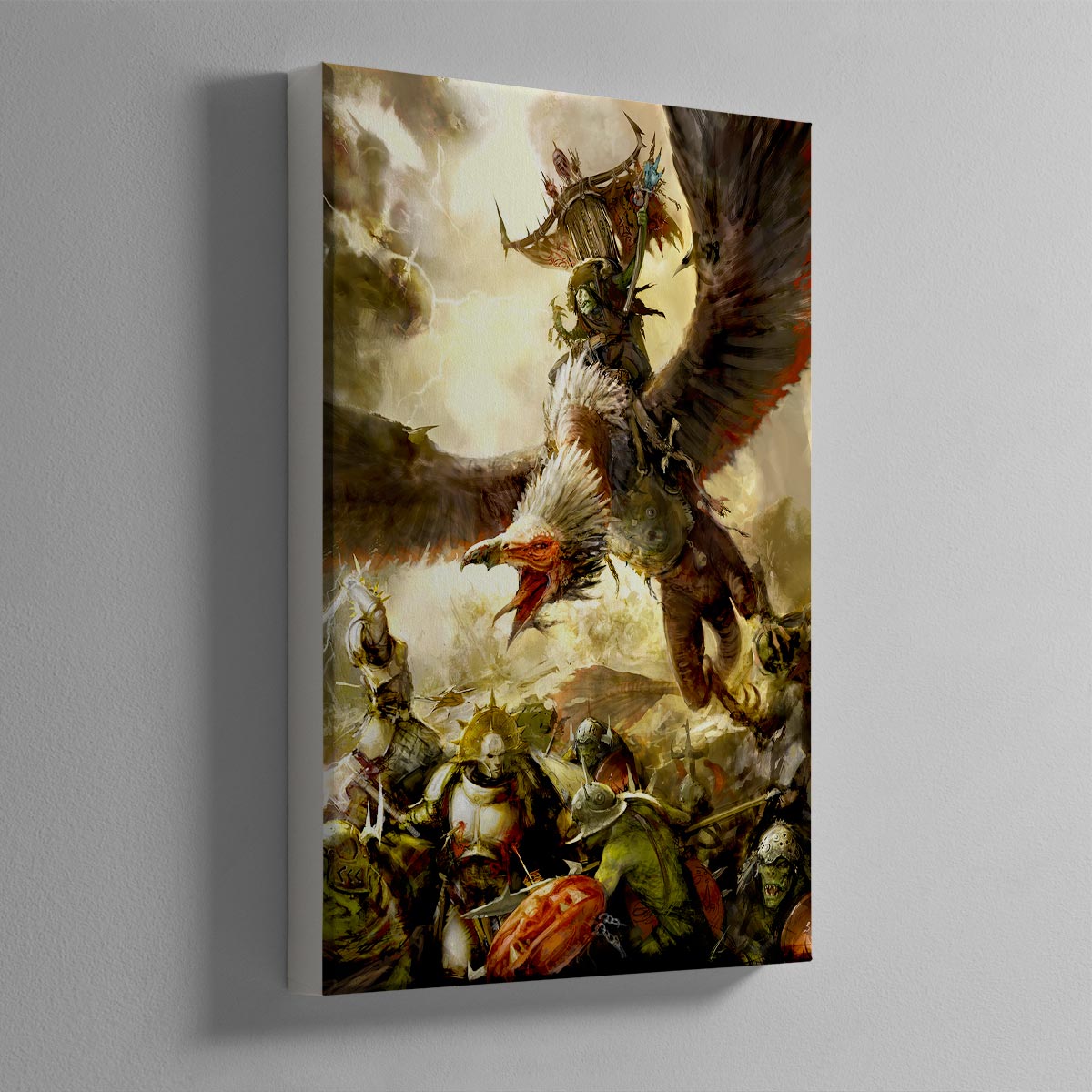 Gobsprakk, The Mouth of Mork Art Print – Age of Sigmar Collectible