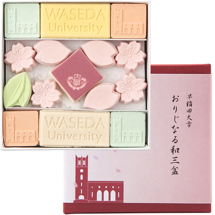 WASEDA-SHOP【早稲田大学オフィシャルグッズ販売】-和三盆(春/夏/秋/冬)