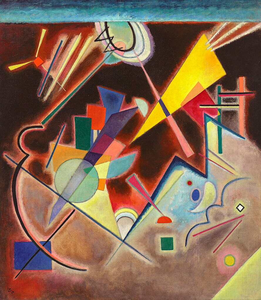 Wassily Kandinsky — Deep Brown (Tiefes Braun), 1924
