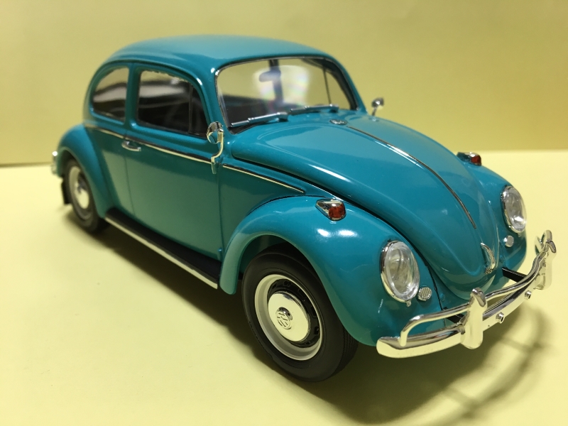 2017年6月号 > 車プラモデル製作> 1/24 フォルクスワーゲン ビートル