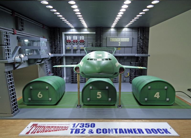 サンダーバード TB-2 1/350 トリプルコンテナ 秘密基地 3個 まとめ