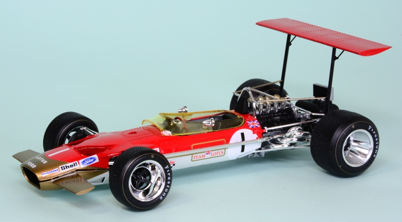 Team Lotus Type49B 1969 (エブロ 1/20) ＞ ビンテージガレージ
