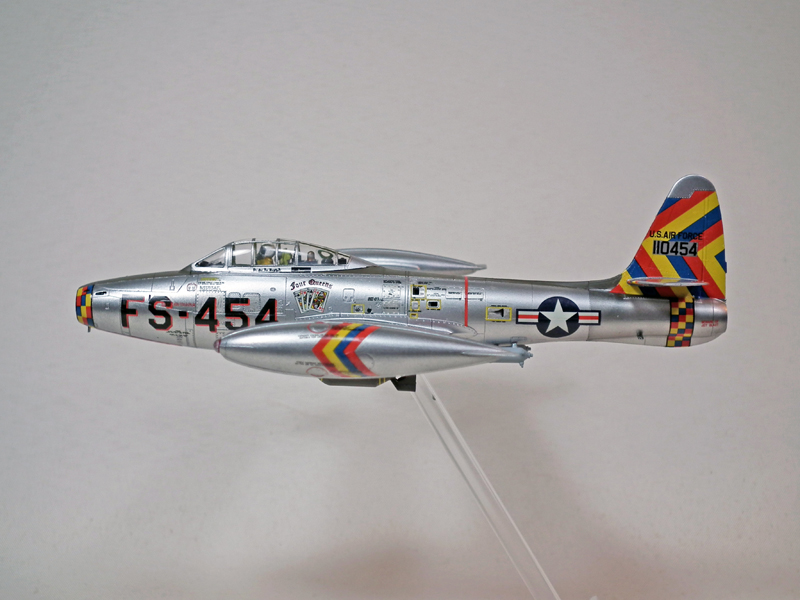 リパブリックF-84Gサンダージェット(タミヤ 1/72)＜飛行機プラモデル