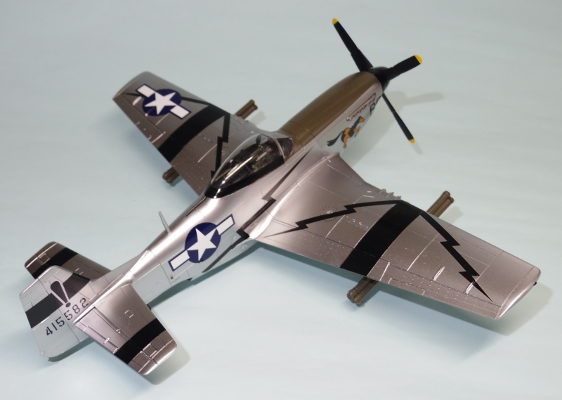 P51 マスタング D型 (ハセガワ 1/48) ＞ 飛行機プラモデル製作＞2018