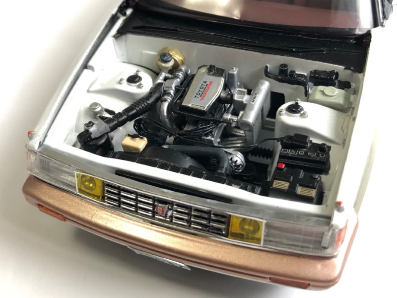 トヨタ マークII 2.0 ツインターボ（GX71） (フジミ 1/24)＞ 誌上