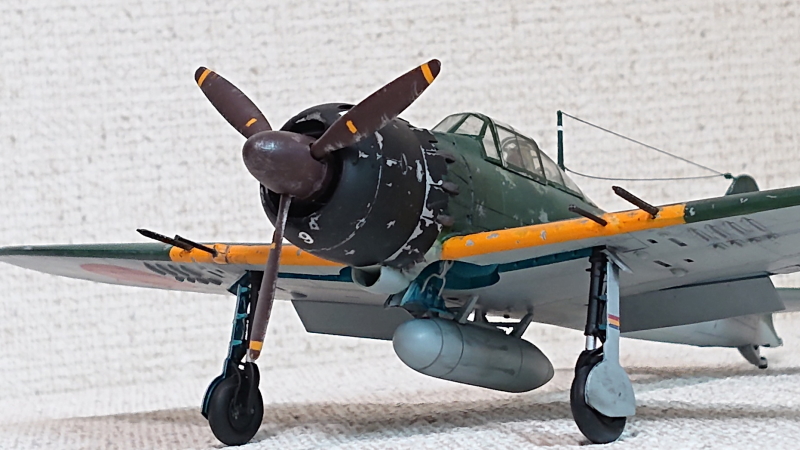 sakuらん 零式艦上戦闘機52型 リアルモーターライズ完成品 タミヤ 1/32