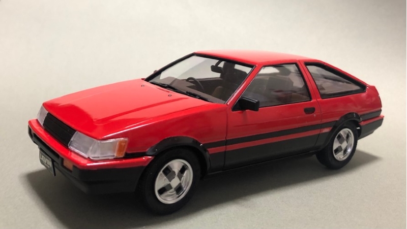 トヨタ カローラ レビンAE86 ‛83 (アオシマ 1/24)＞ 特集 86ハチロク
