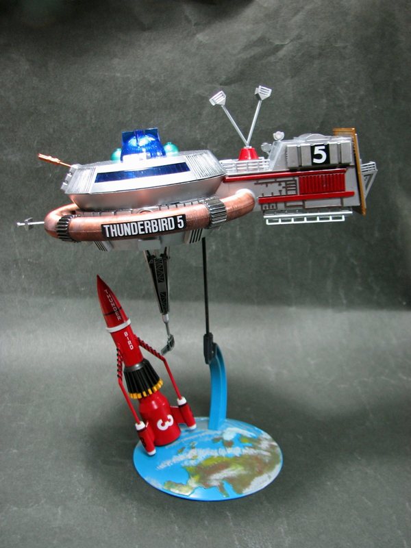 サンダーバード5号（アオシマ（旧イマイ））＞SFプラモデル製作＞2022