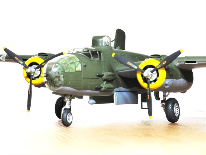 B-25J ミッチェル」 (ハセガワ 1/72)＞ 誌上個展＞2022年9月号