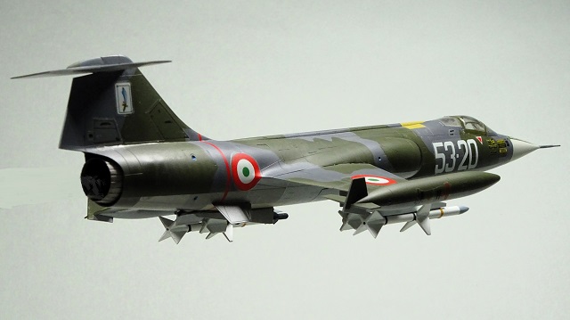 LOCKHEED F-104S イタリア空軍戦闘機 (ESCI 1/72)＞ 特集 ジェット戦闘