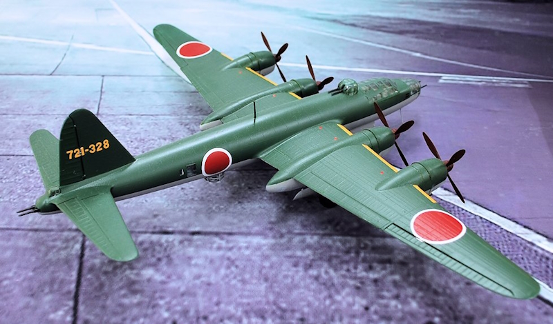 日本海軍陸上攻撃機連山 ( ハセガワ 1/72)＞ 誌上個展＞2024年6月号