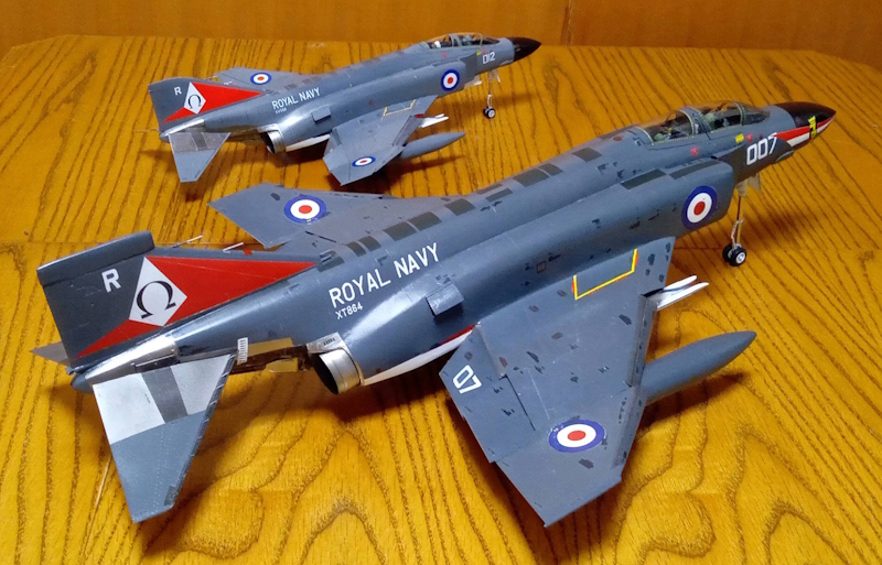 Phantom FG Mk.I (F-4Kブリティッシュファントム) (タミヤ・レベル改造