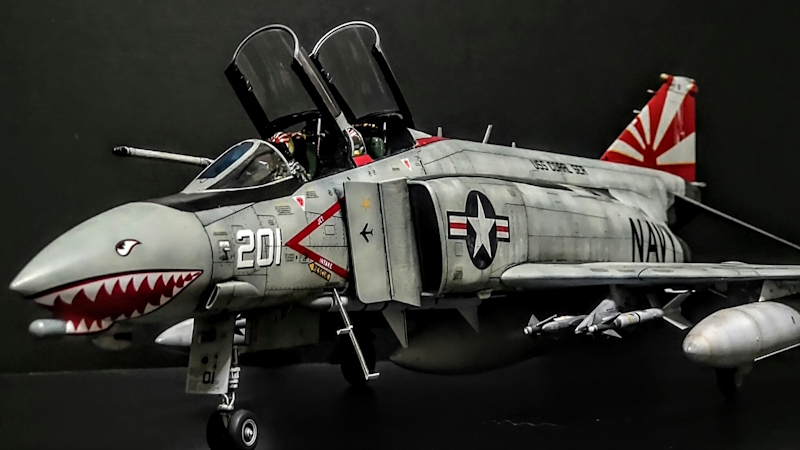 F4BファントムⅡ USS CORAL SEA (タミヤ 1/48)＞特集 世界の名機