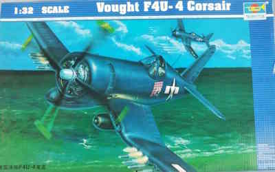 F4U-4 CORSAIR(TRUMPETER 1/32)＞特集 世界の名機コレクションシリーズ