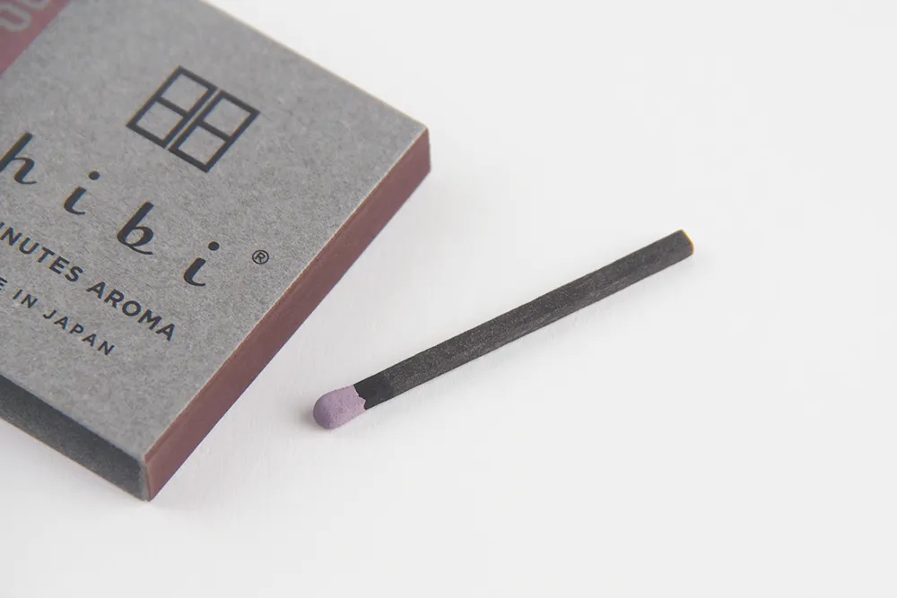 hibi incense stick アロマスティック (マッチ + お香スティック) ひび