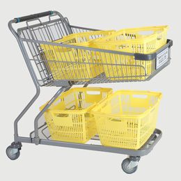 大型ショッピングカート/M162V305E-C100Y/測定/包装/物流/専門 - 株式