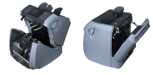 混合金種紙幣一括枚数計数機（自動仕分け付き）/M4009JC-1JP | シロ産業 |