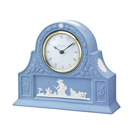 ジャスパー ペール ブルー マントルクロック|WEDGWOOD公式オンラインストア