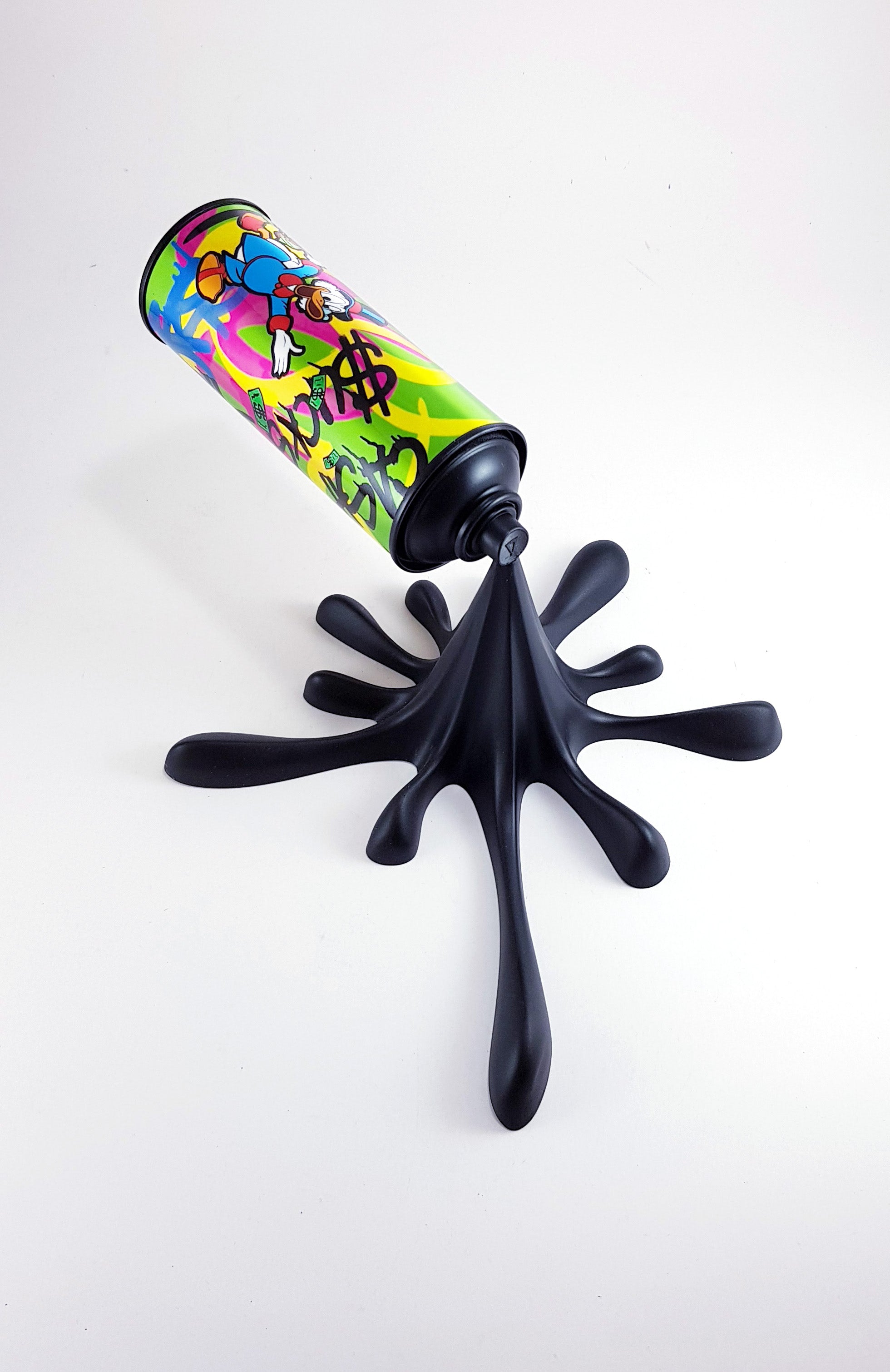 Graffiti Monopy Spray Splash Can Sculpture Paint (Pre-order