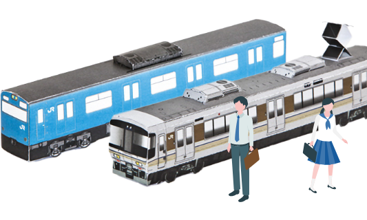 普通列車：JR西日本