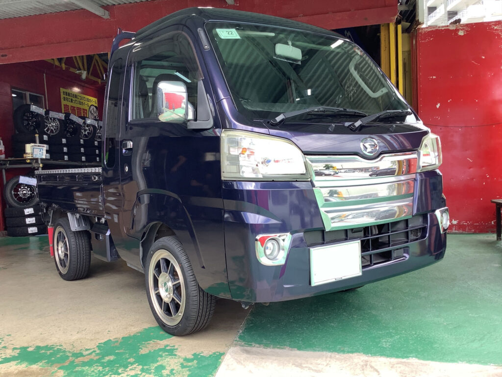 ダイハツ ハイゼットジャンボ HAYASHI STREET STF-TYPE 15×5.5J ZEETEX