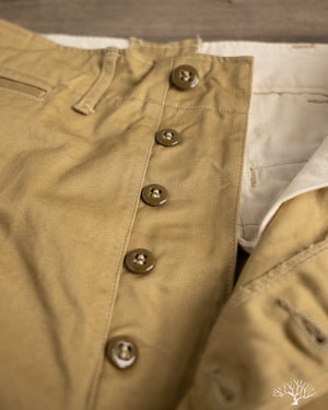 orSlow - Vintage Fit Army Trousers - Dark Khaki – Withered Fig