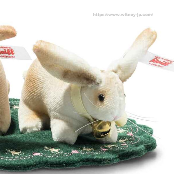 シュタイフ ラビットピンクッションセット Steiff Rabbit Pin Cushion