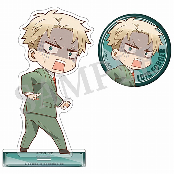 SPY×FAMILY アクリルスタンド&缶バッジセット びっくりロイド - WITSTUDIO