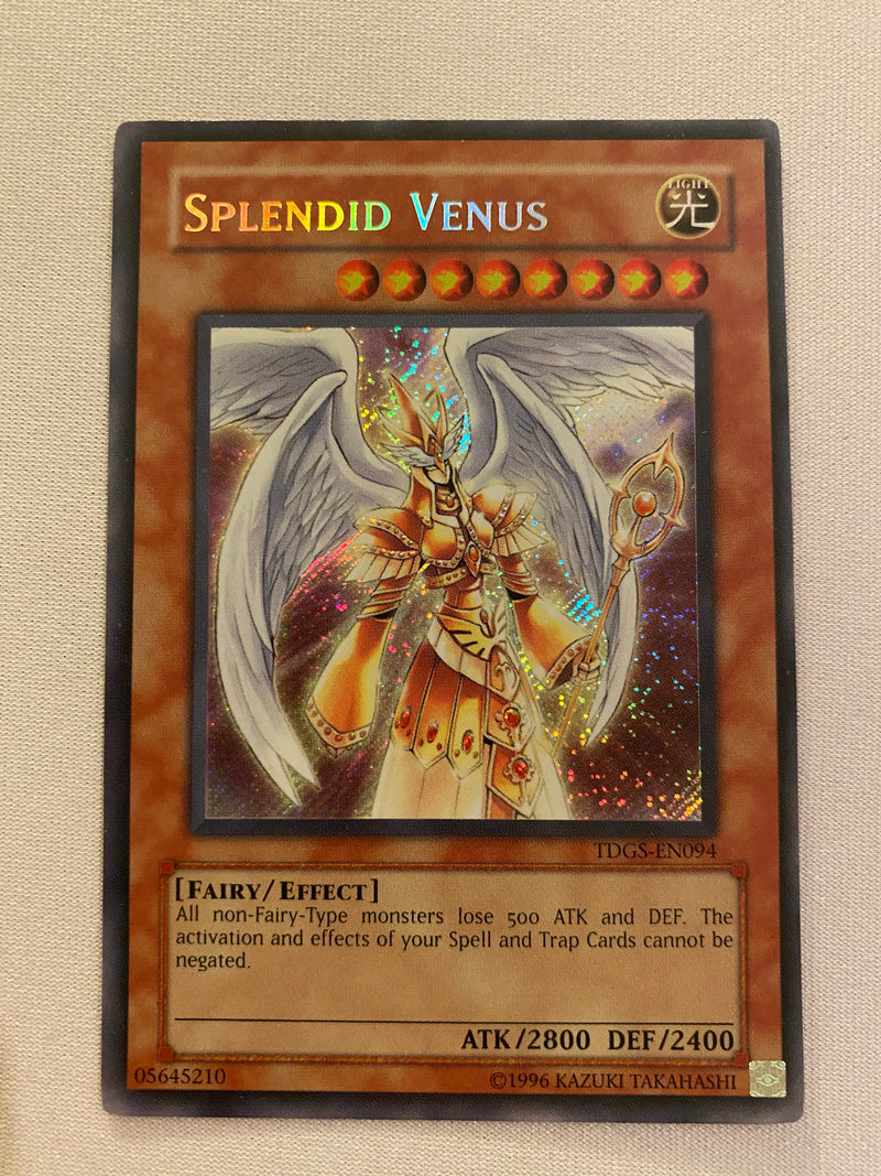 Yugioh Splendid Venus TDGS-EN094 Secret Rare Unlimited Near Mint