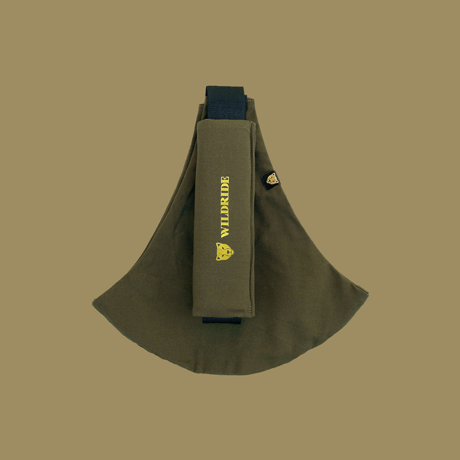 9ヶ月から使えるセカンド抱っこ紐｜WILDRIDE アクティブキャリー Army