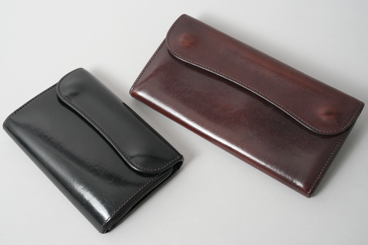 サドルプルアップを使用した がま口付き三つ折り財布・FERMOIRについて