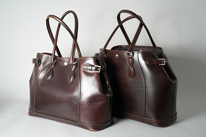 鎧のようなトートバッグ・SADDLE PULL UP / DRUCKER入荷のお知らせ