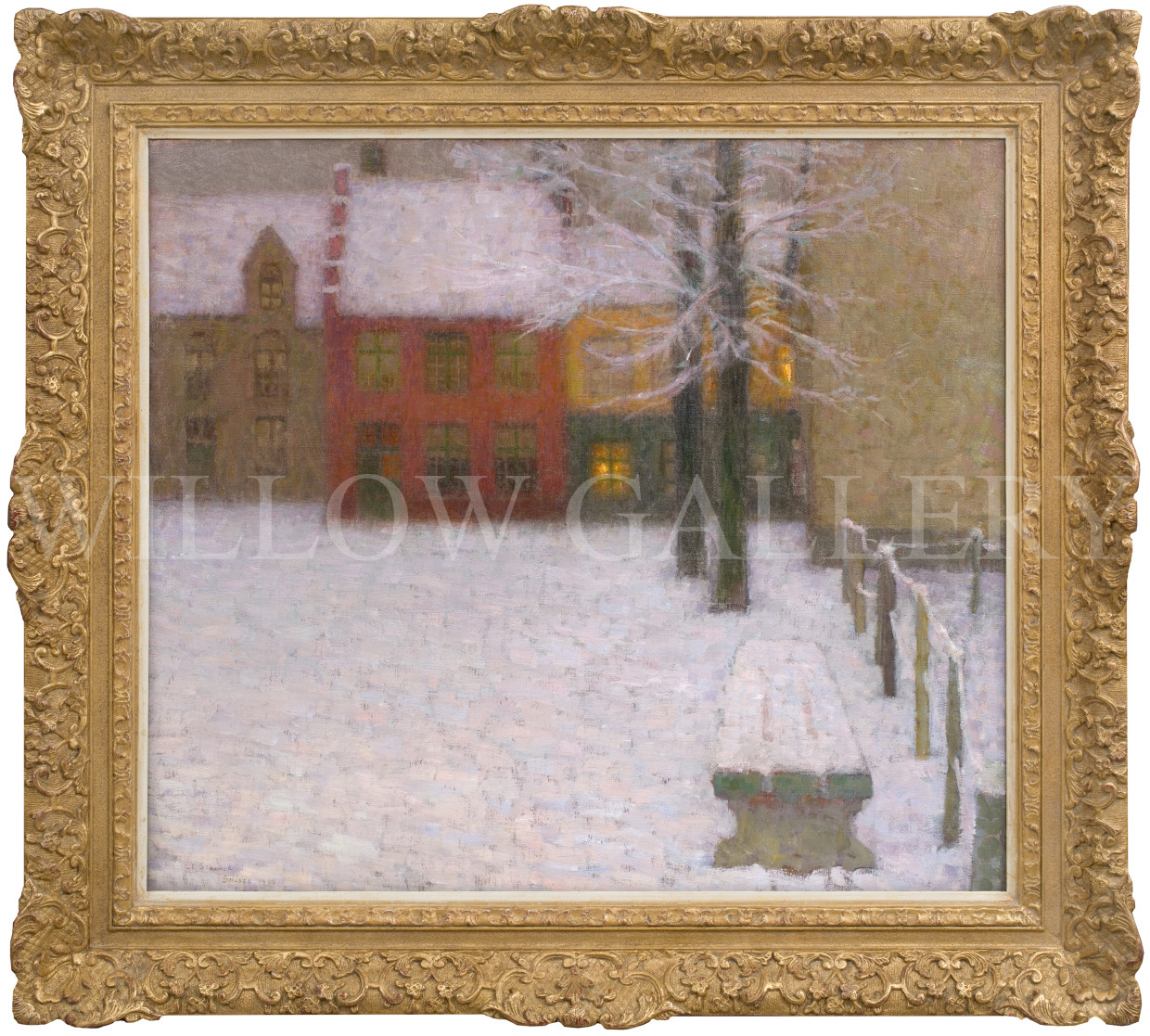 Henri Le Sidaner | La Neige | For Sale | Willow Gallery