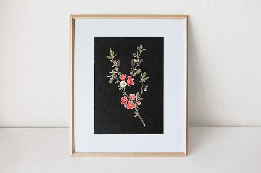 ポストカード〔アート タッチ〕 sasaki megumi 花柄｜タッチアンド