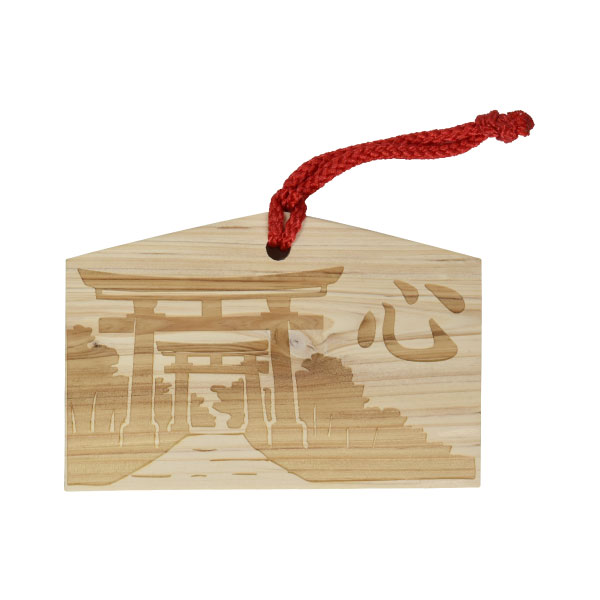 ZIPANG 絵馬アクセサリー - 木のスプーン・木製食器 (有)籐芸