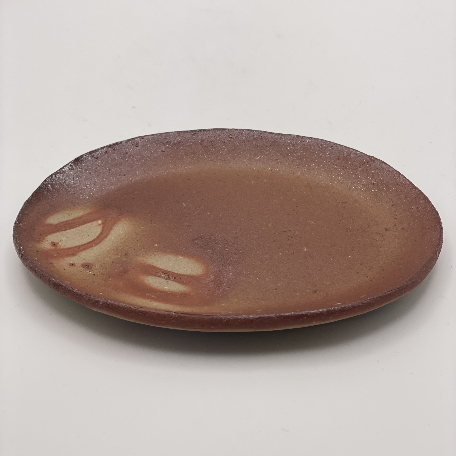 相馬美鶴作 備前焼 豆皿セット 2枚組 備前焼陶吉は人間国宝作品から