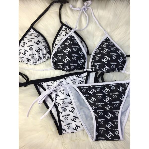 Chanel水着シャネル三角ビキニ ブランド スイムウェア ビーチグッズ