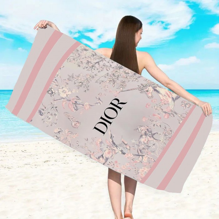 Dior ディオール ハイブランド多用途タオルブランドヘアドライタオル