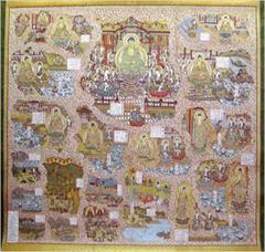 東みよし町の文化財 地獄極楽(西方)曼荼羅一体 - 東みよし町