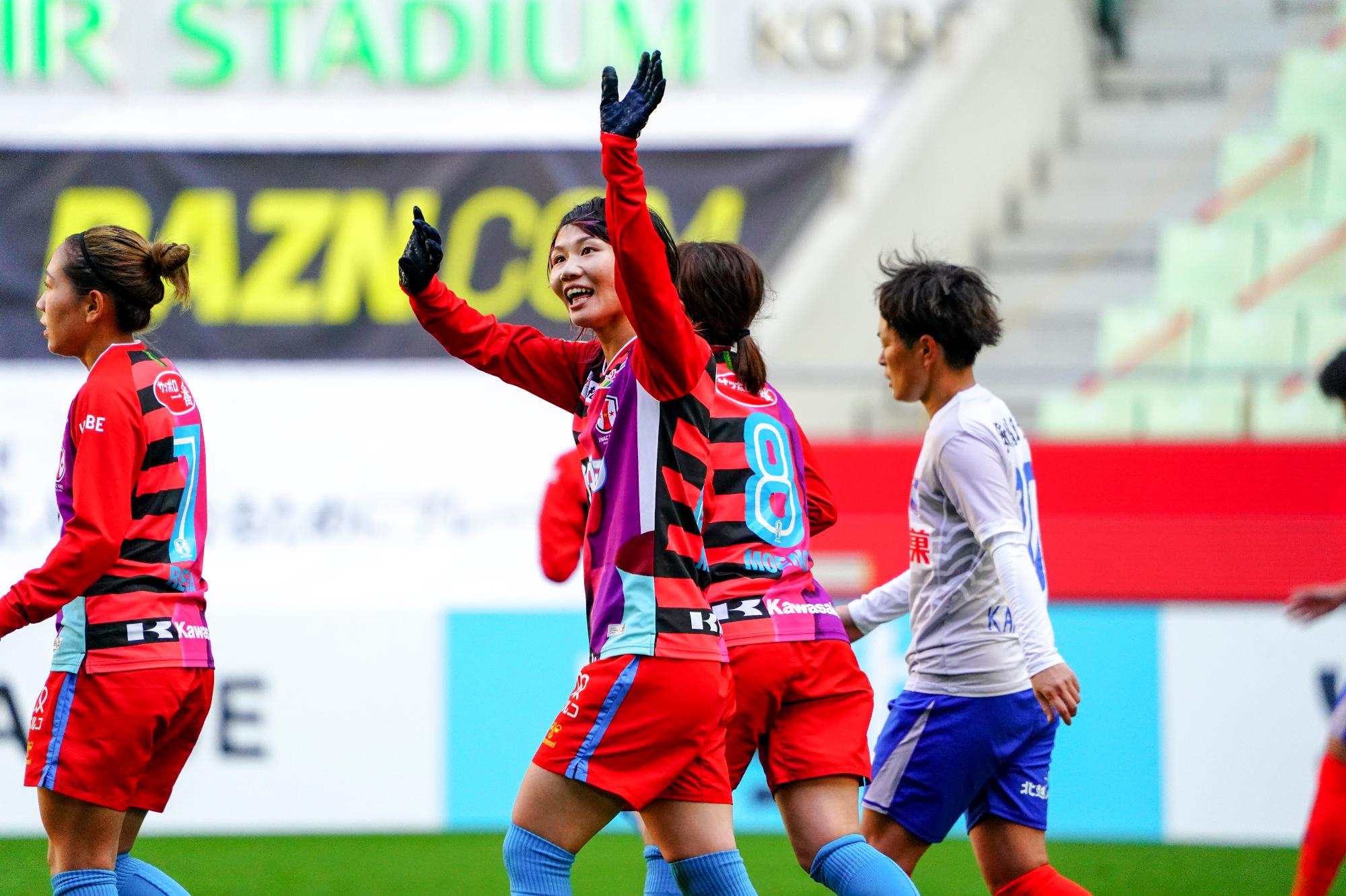 上牧町出身の守屋都弥選手がサッカー女子日本代表メンバーに選出