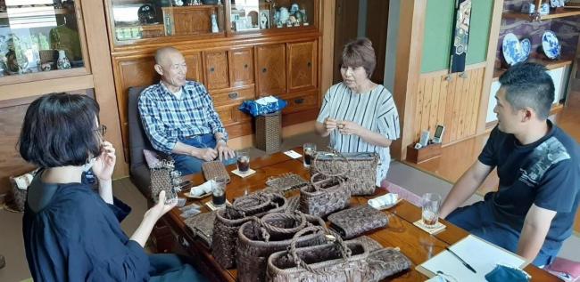 川崎町の『匠』訪問 山葡萄細工 丹野さん - 宮城県川崎町公式ホームページ