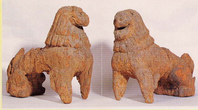 木造狛犬｜歴史資料館