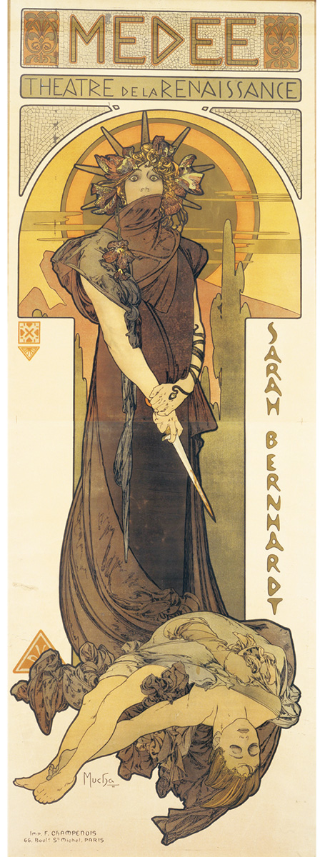 横須賀美術館 華やかなパリ文化を体現 仏女優サラ・ベルナールを特集