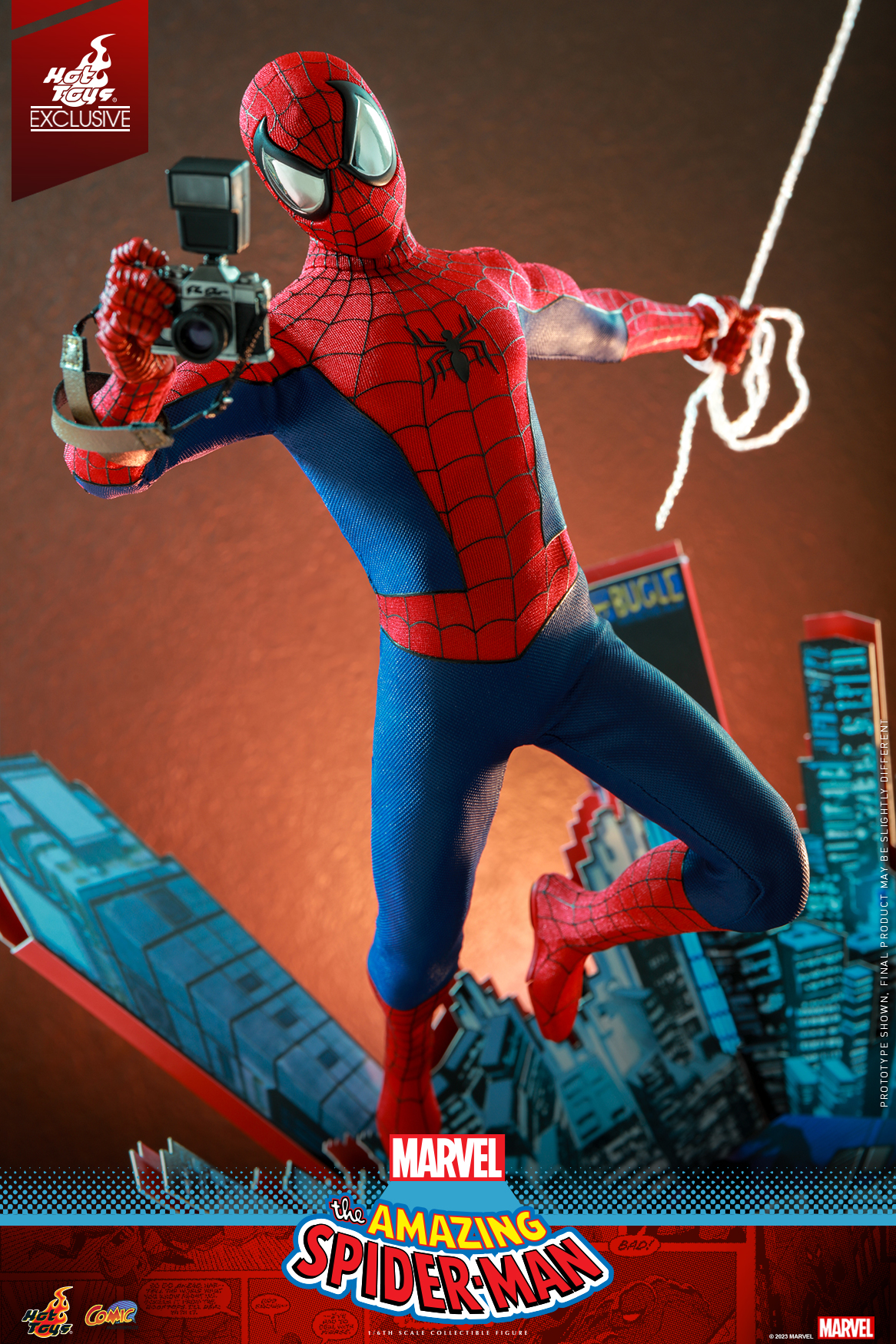 Marvel Comics - Hot Toys Exclusive Spider-Man Figure - The Toyark