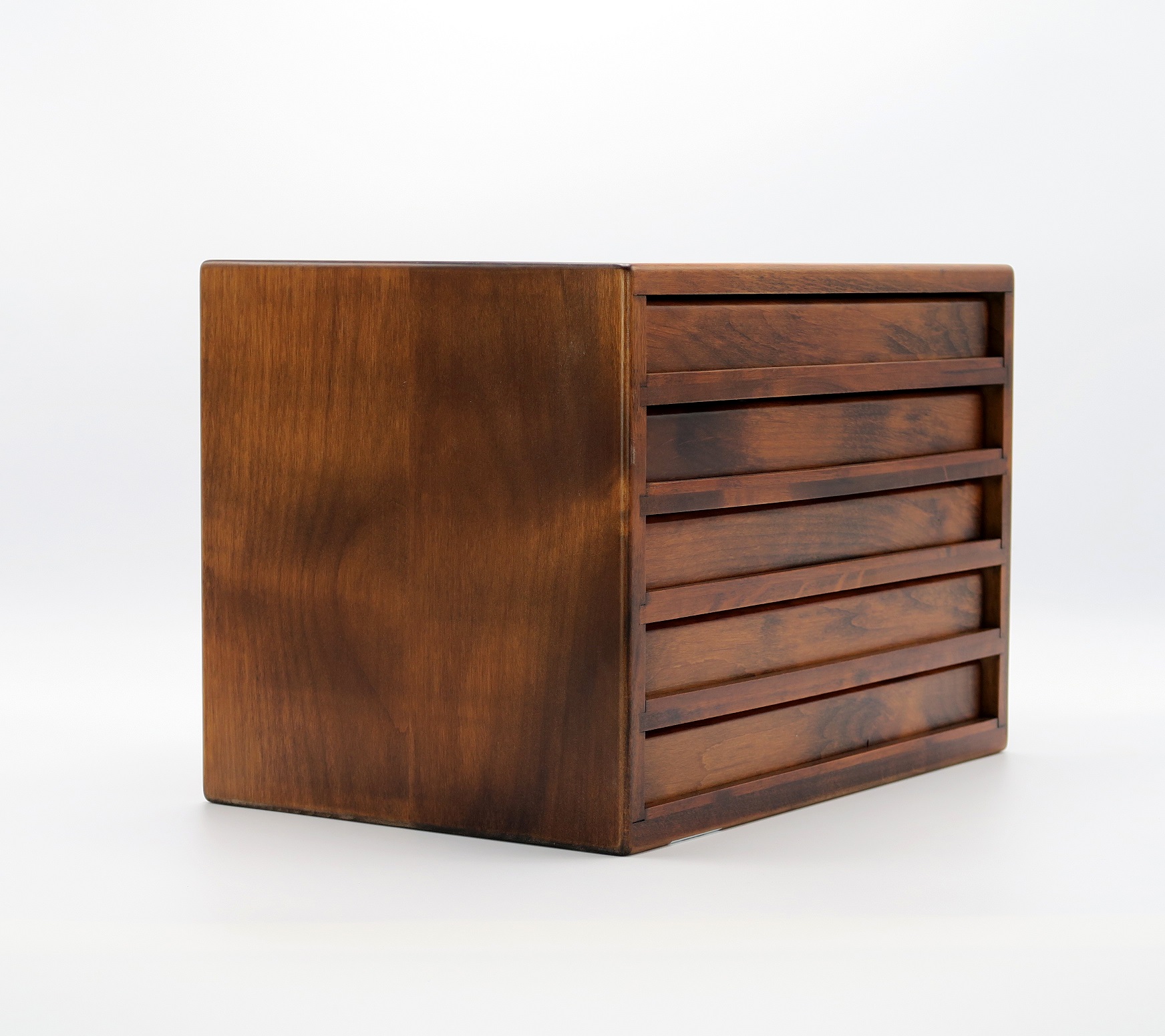 万年筆箱60 [筆記具,60本入れ,ペン皿,引出し,5段]