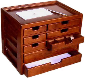 文具シェルフLX [A4サイズの書類入れ,文具その他、机上の整理に,8